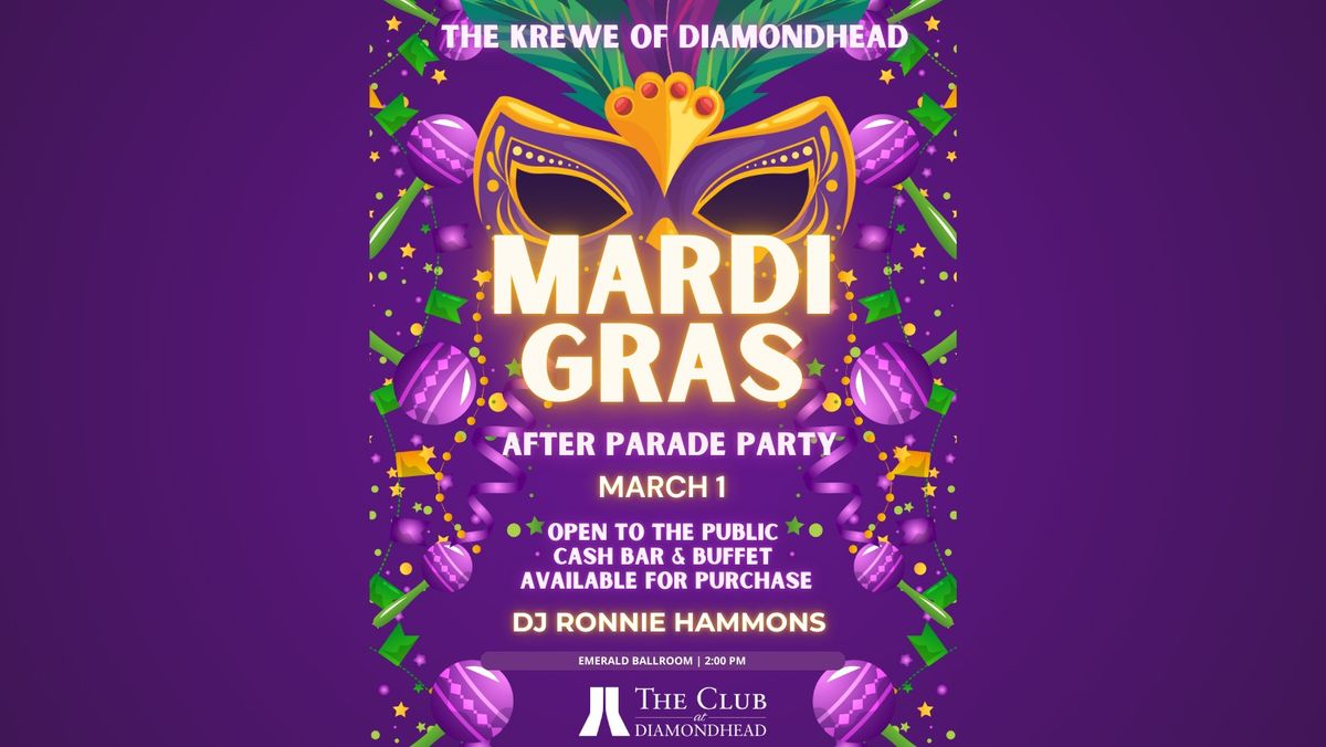 Krewe of Diamondhead After Parade Party