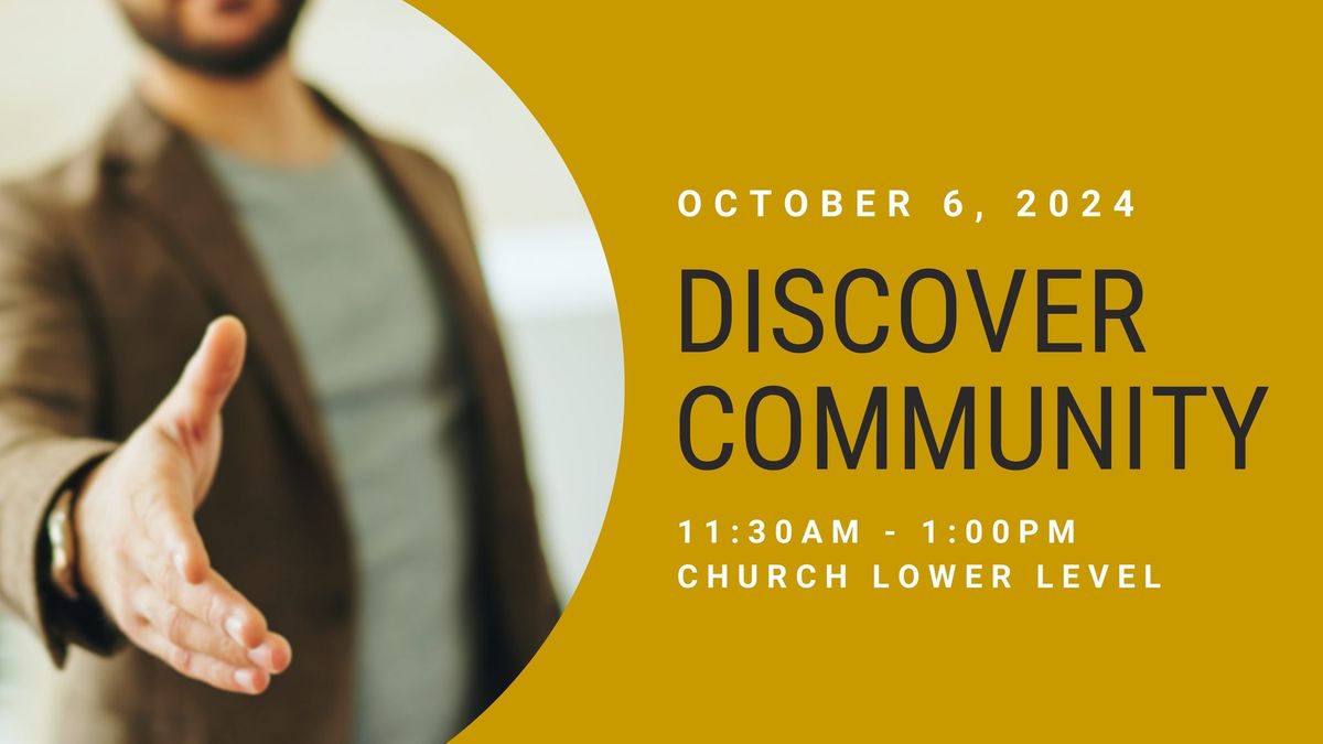 Discover Community