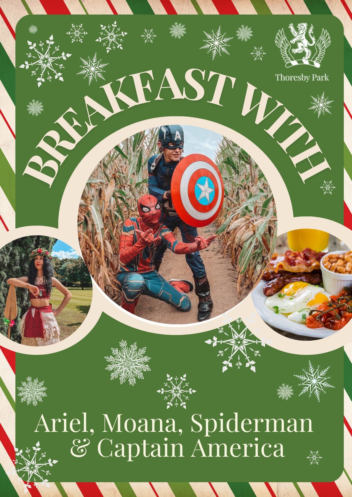 Breakfast With Ariel, Moana, Spiderman & Captain America