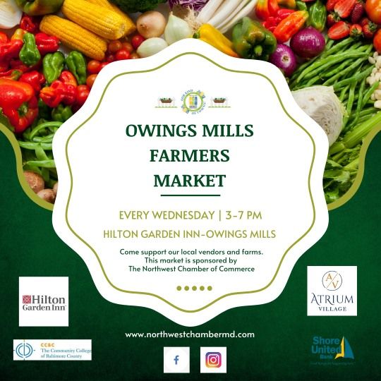 OPENING DAY: Owings Mills Farmers Market