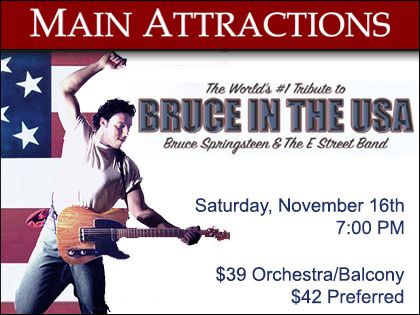 Bruce in the USA \u2013 Tribute to Bruce Springsteen