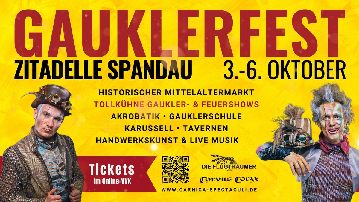 6. GAUKLERFEST in der Zitadelle Spandau