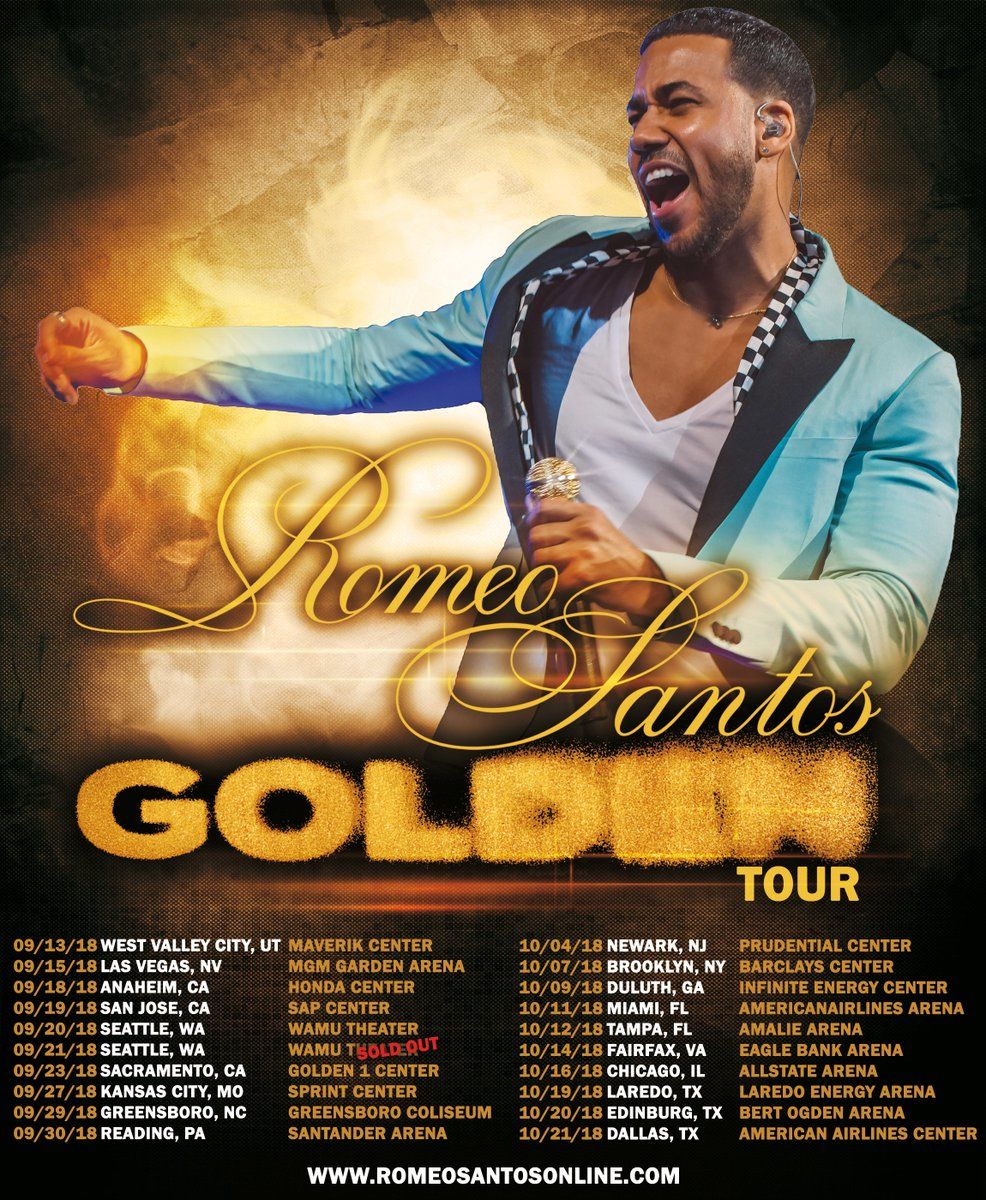 Romeo Santos at Oakland Arena