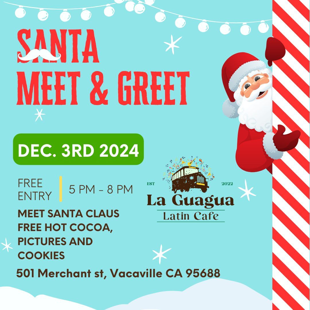 Santa's Fiesta Stop at La Guagua