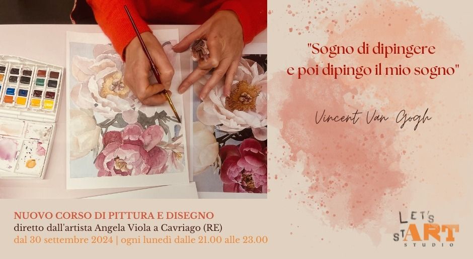 *NUOVO CORSO DI PITTURA E DISEGNO* diretto dall'artista Angela Viola