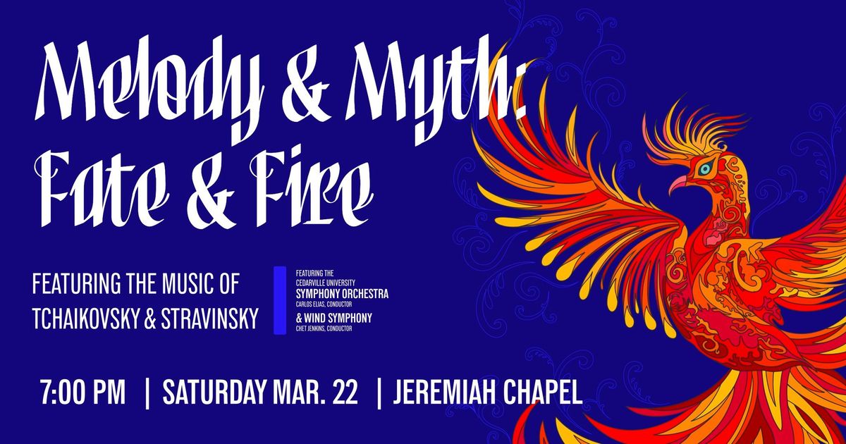 Masterworks Concert | Melody & Myth \u2014 Fate & Fire