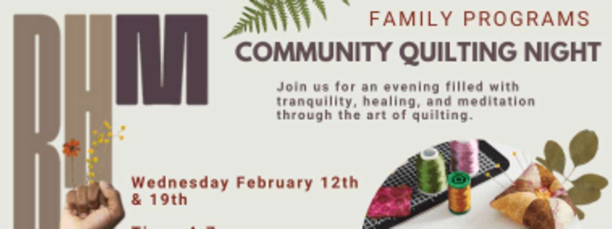 Community Quilting Night