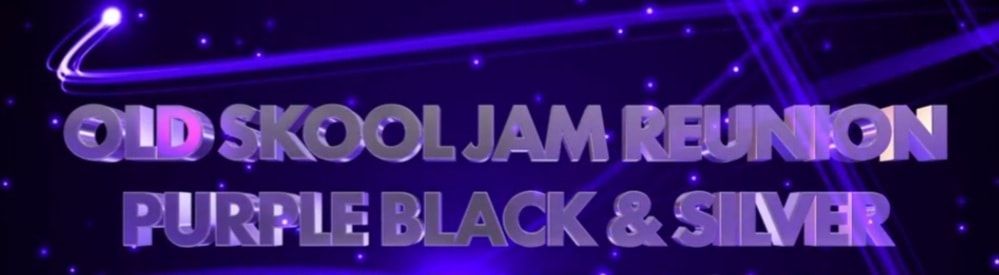 Old Skool Jam Reunion Purple, Black & Silver (15th Anniversary Edition)
