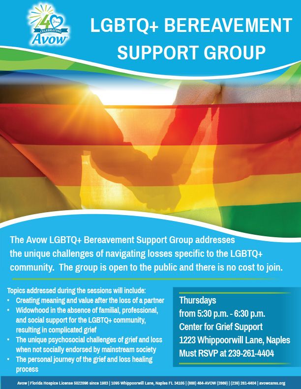 LGBTQ+ Bereavement Support Group