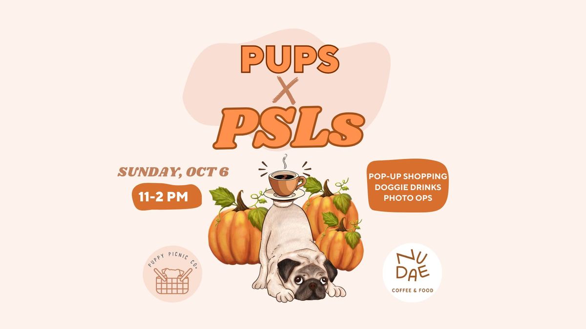 Pups x PSLs at Nudae Coffee