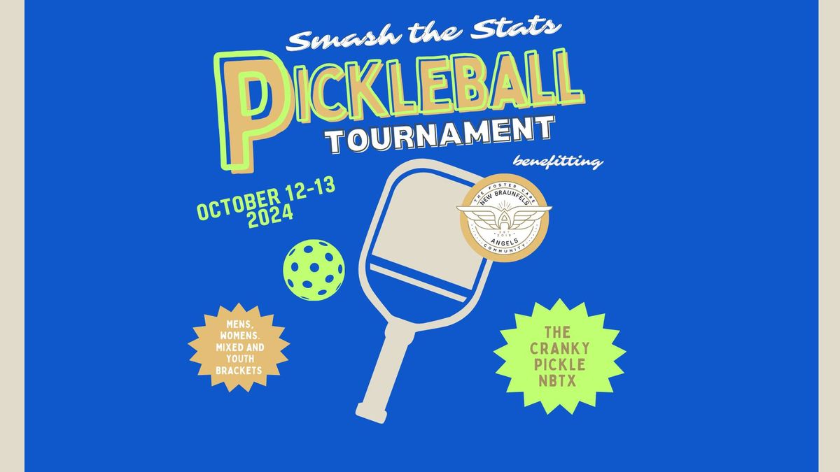  Smash the Stats Pickleball Tournament hosted by The Cranky Pickle