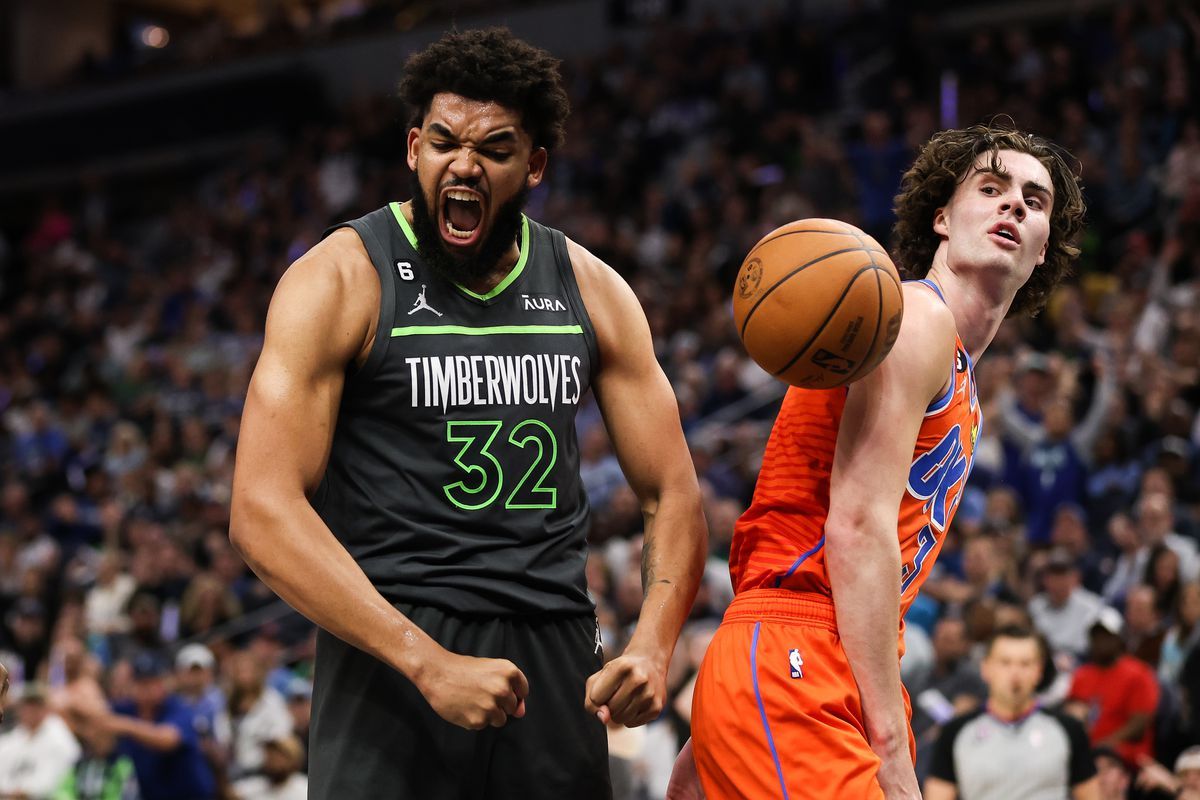 Oklahoma City Thunder at Minnesota Timberwolves at Target Center