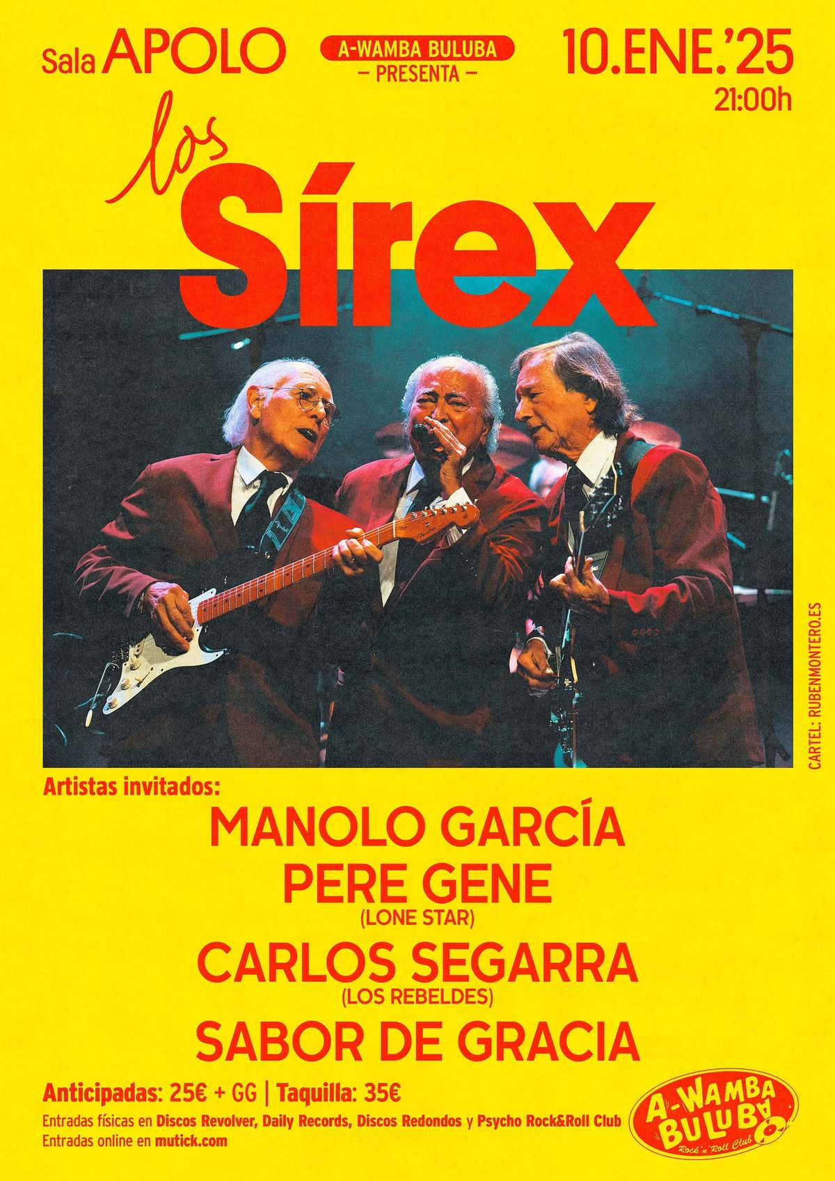 Los SIREX en Sala Apolo