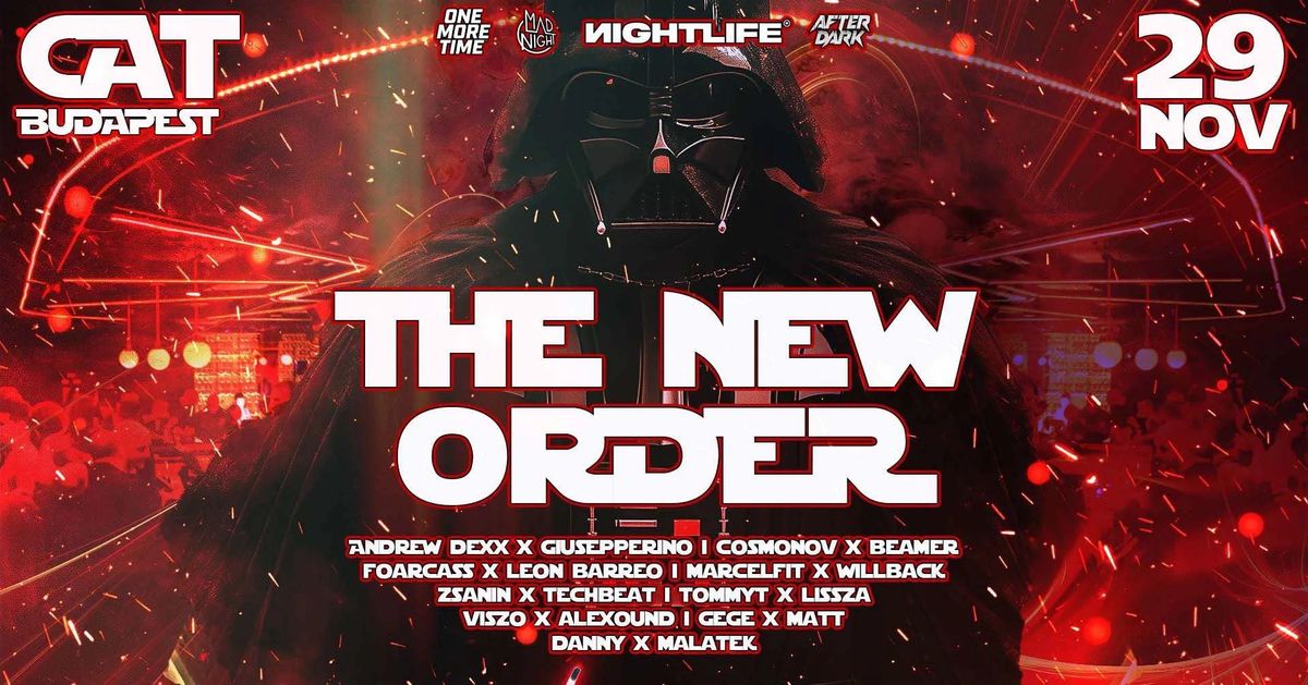 THE NEW ORDER \u2af8  CAT \/\/ 11.29. 