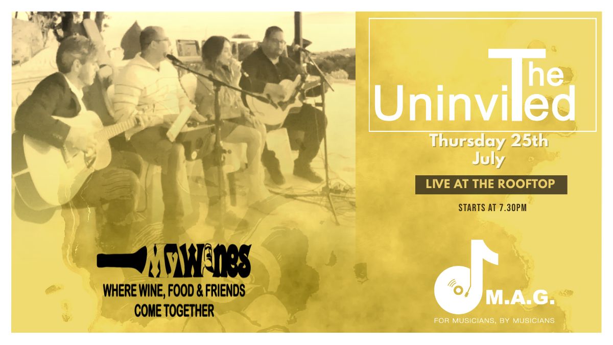 The Uninvited (Acoustic) Live @ My Wines Rooftop