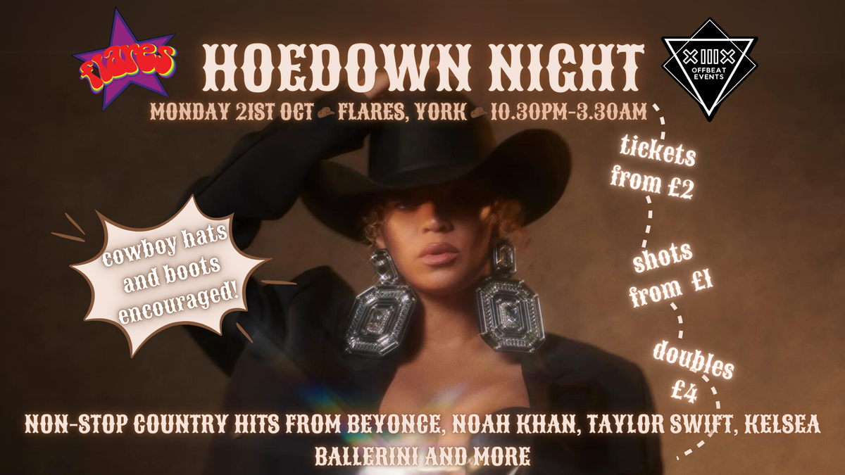 MOTION MONDAY - HOEDOWN NIGHT 