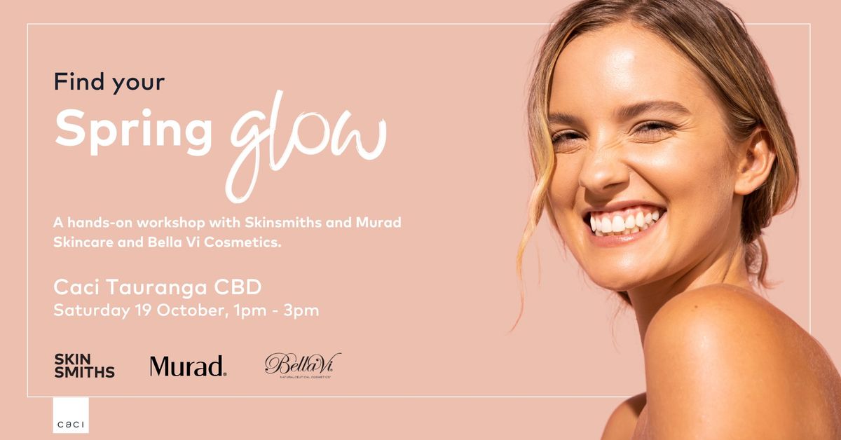 Find Your Spring Glow! With Caci Tauranga CBD