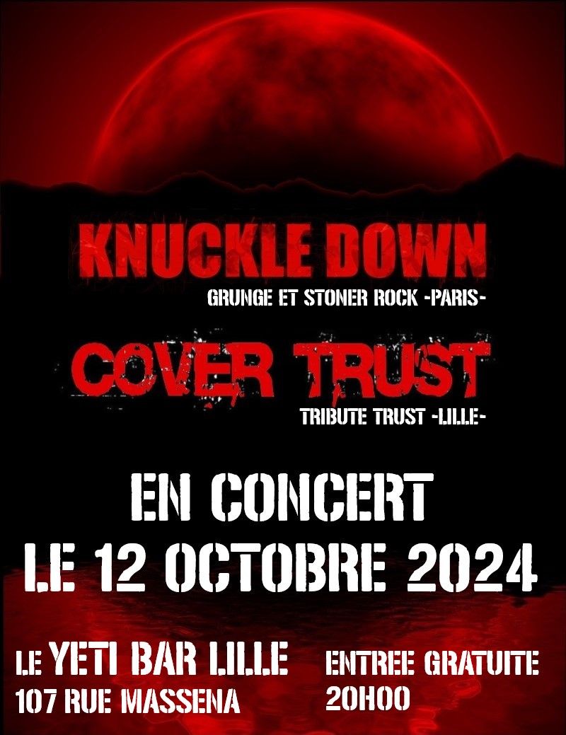 Knuckle Down et Cover Trust au Y\u00e9ti Lille