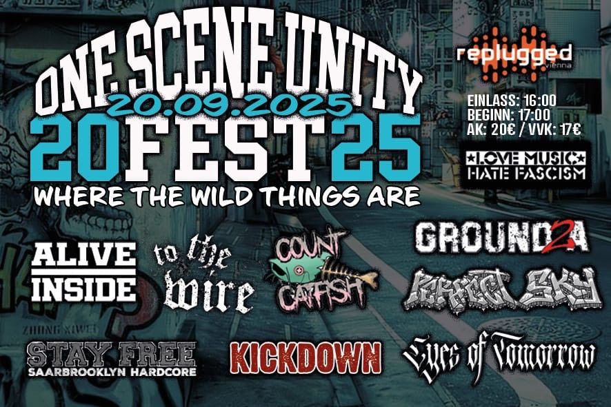 One Scene Unity Hardcore Festival - Where the Wild Things are