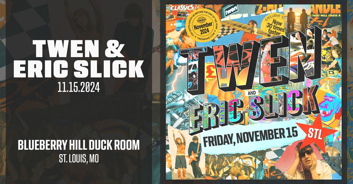 Twen and Eric Slick at Blueberry Hill Duck Room