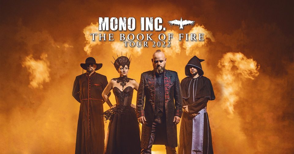 MONO INC. The Book of Fire Tour 2022 Braunschweig