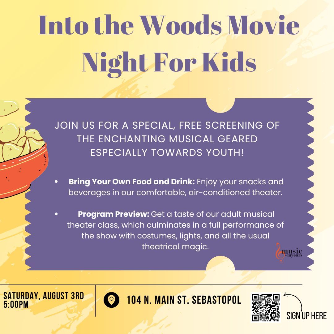 Into The Woods Movie Night For Kids