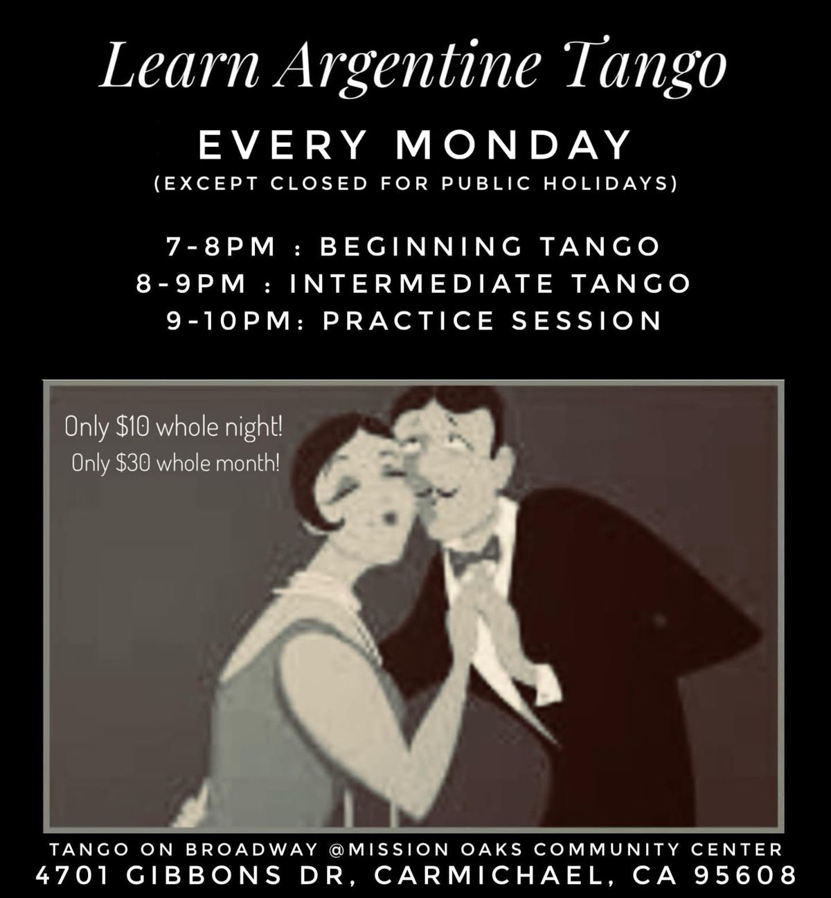 LEARN ARGENTINE TANGO