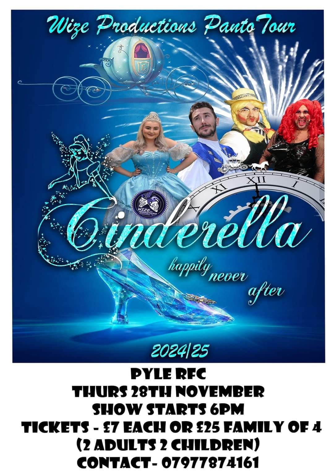 Cinderella - Pantomime at Pyle RFC