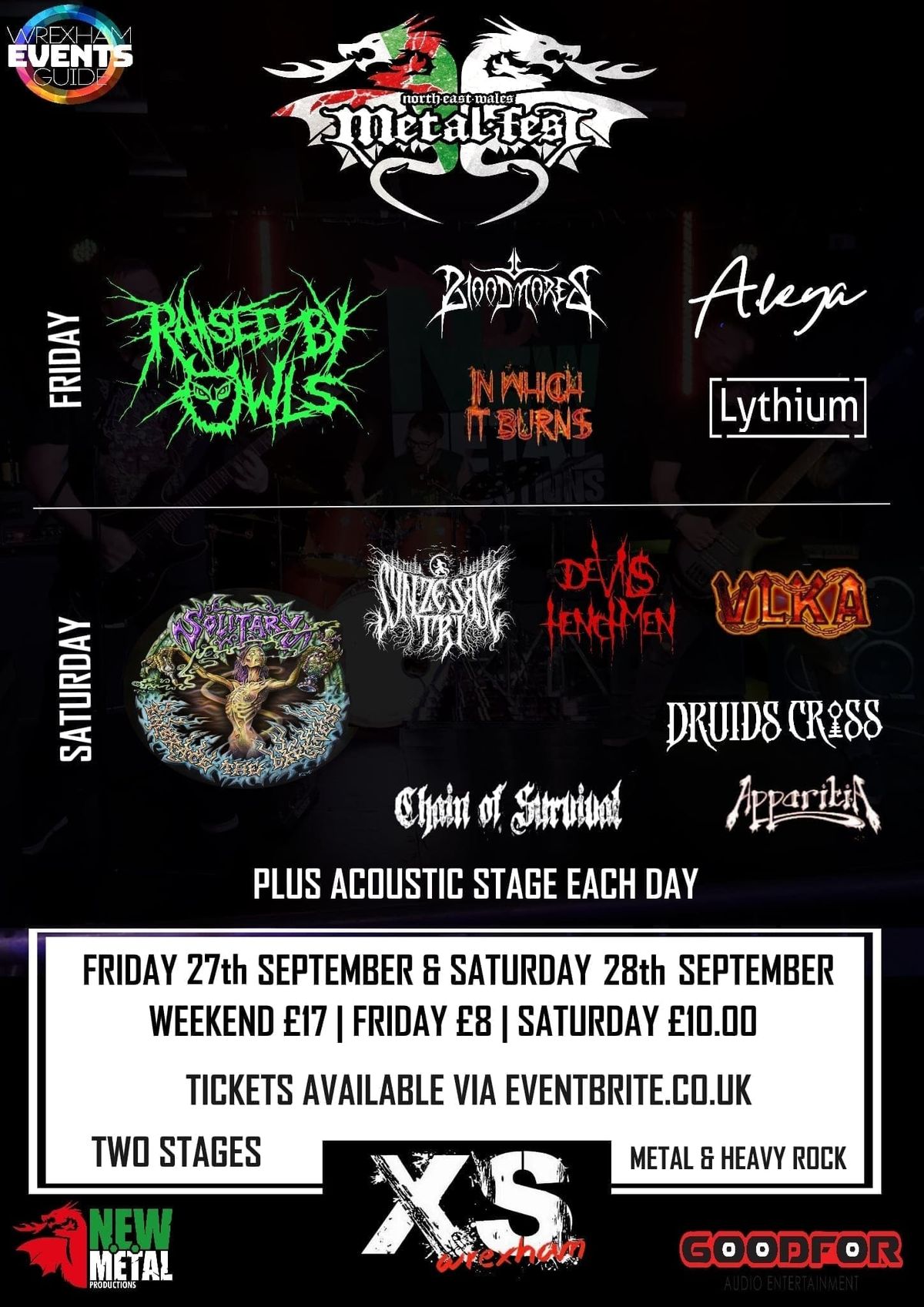 NEW METAL FEST: SYN ZE SASE TRI | SOLITARY | RAISED BY OWLS \/ PLUS MORE