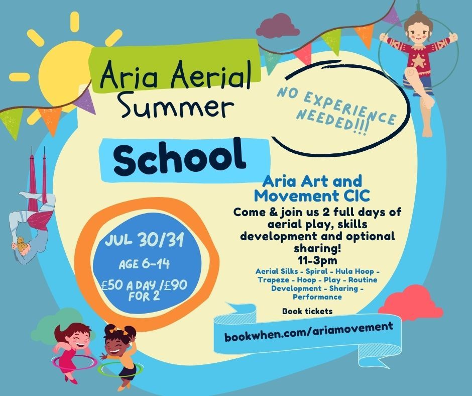 Aria Aerial Summer School (2 days with performance option)
