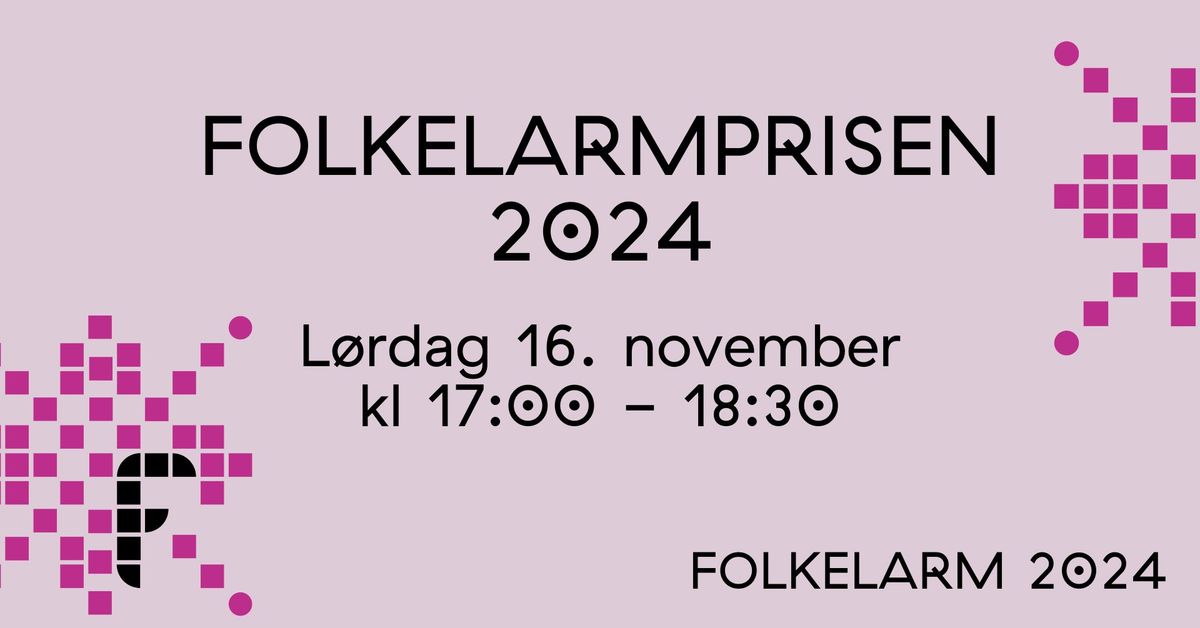 FOLKELARMPRISEN 2024