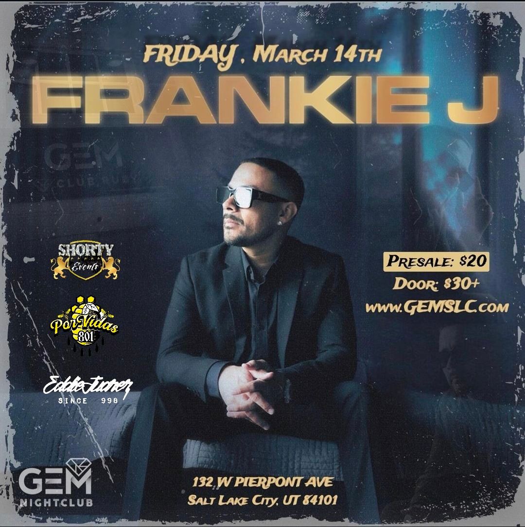 Frankie J Live Salt Lake City