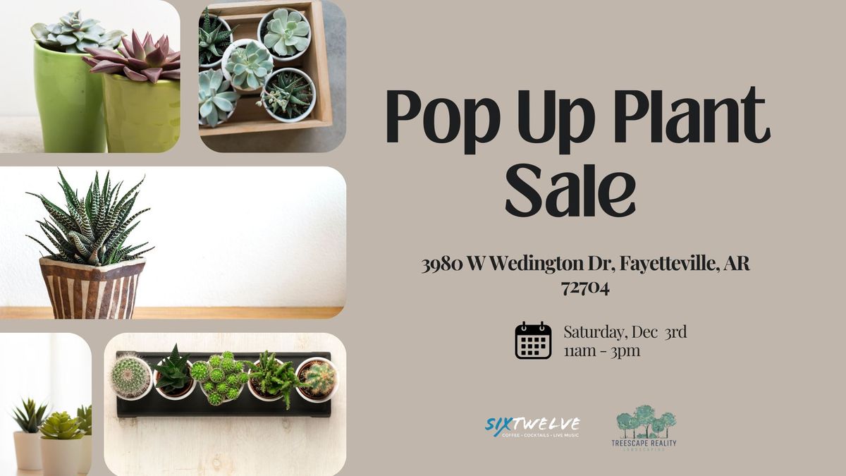 Treescape Reality Landscaping Pop Up Plant Sale