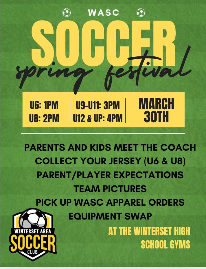 WASC Spring Soccer Kick Off