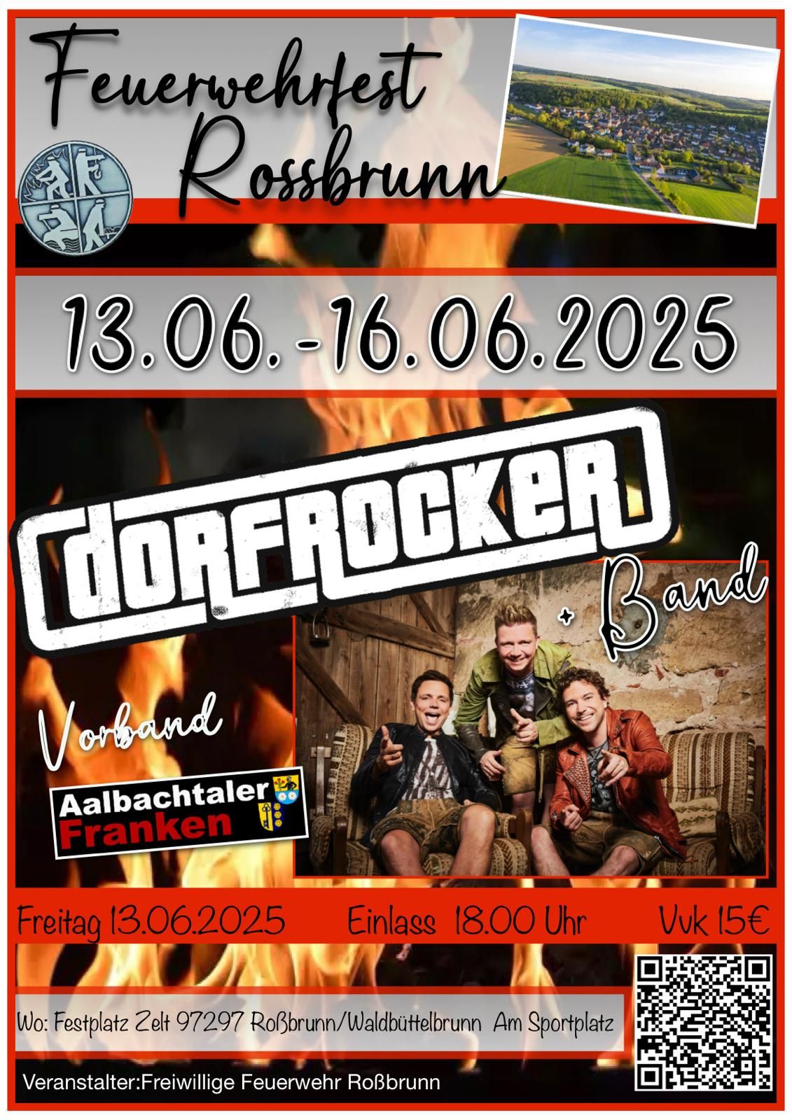 140 Jahre FF Ro\u00dfbrunn -mit den Dorfrockern & Band