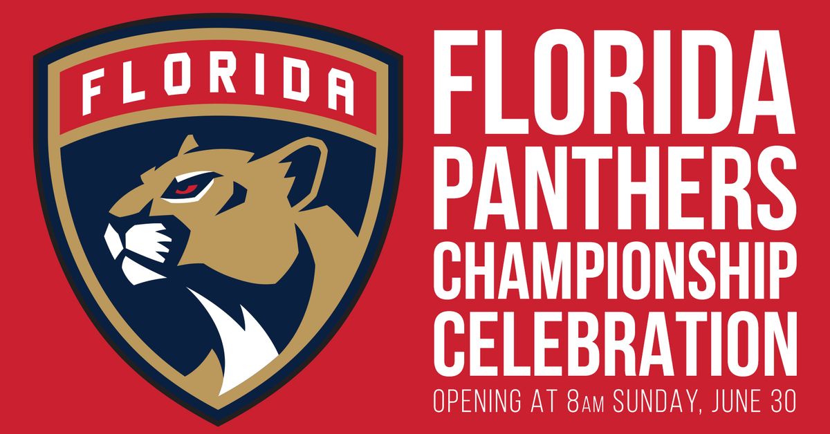 Florida Panthers Championship Celebration