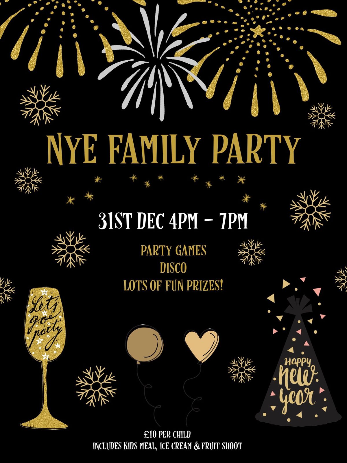 New Year\u2019s Eve Family Party