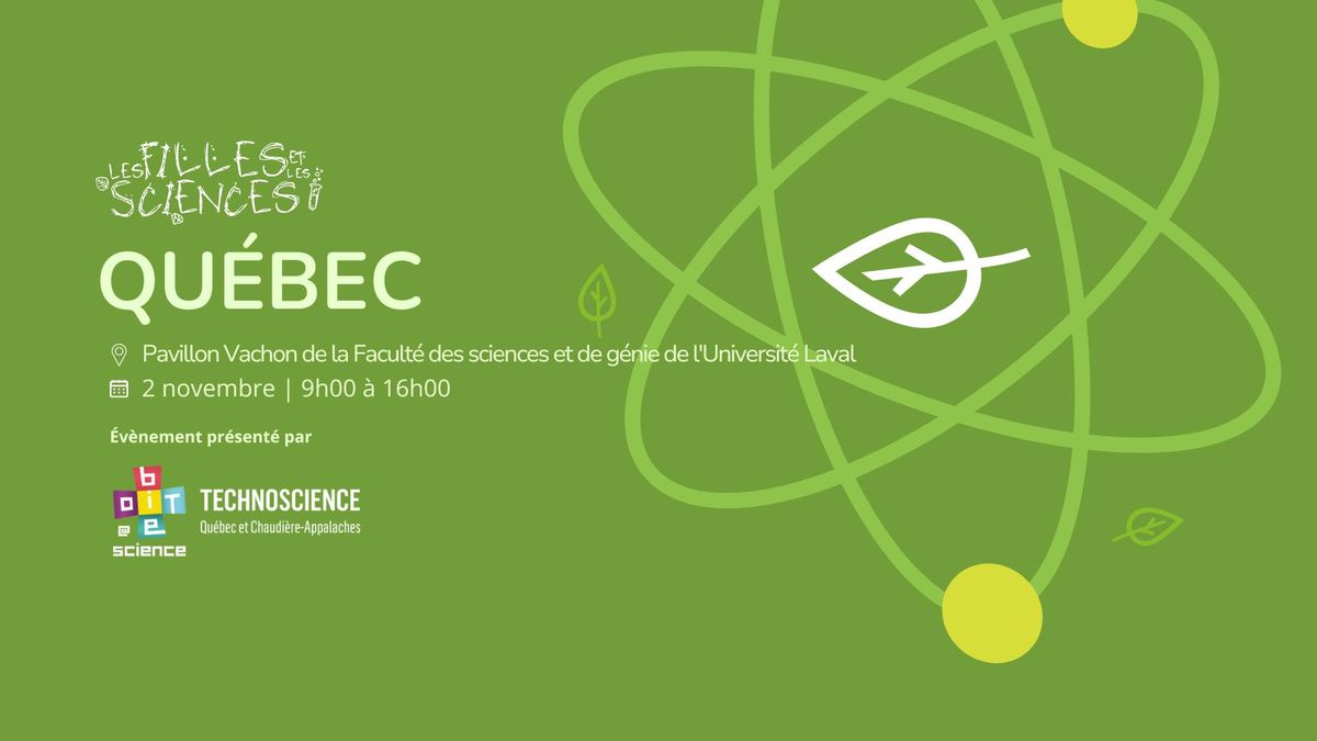 Les filles et les sciences, un duo \u00e9lectrisant! - Qu\u00e9bec