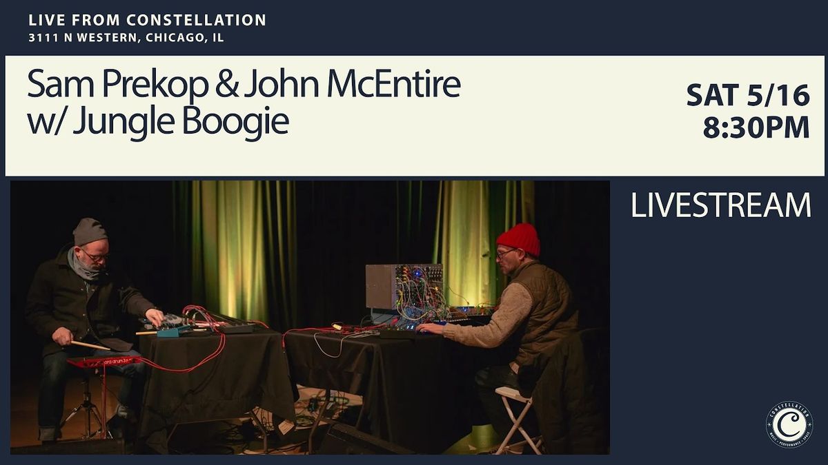 Sam Prekop and John McEntire at Constellation Chicago