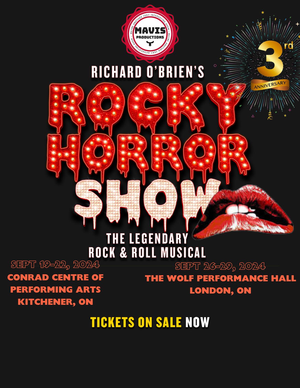 Mavis Productions: The Rocky Horror Show Live (London)