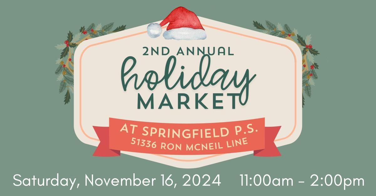 2nd Annual Springfield Public School Holiday Market