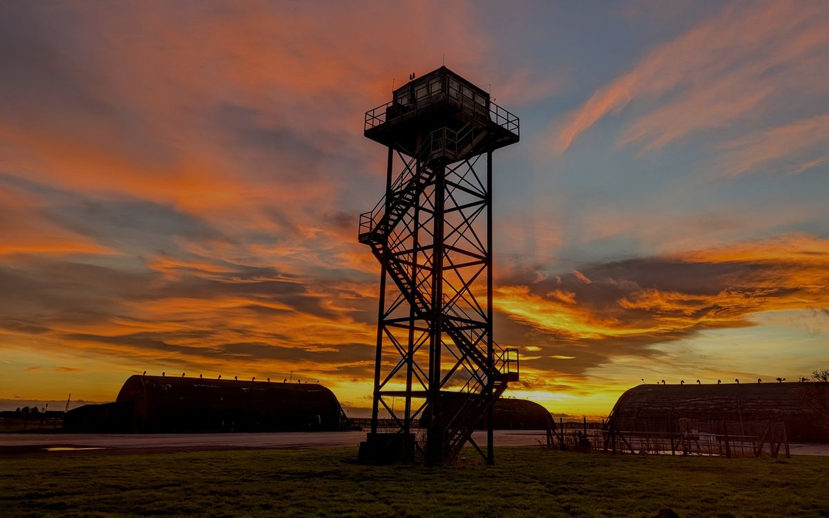 RAF Upper Heyford Cold War Airbase Tour 20 April 2025