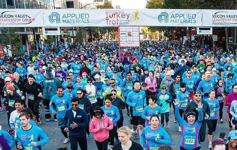 20th Annual Turkey Trot in Downtown San Jose