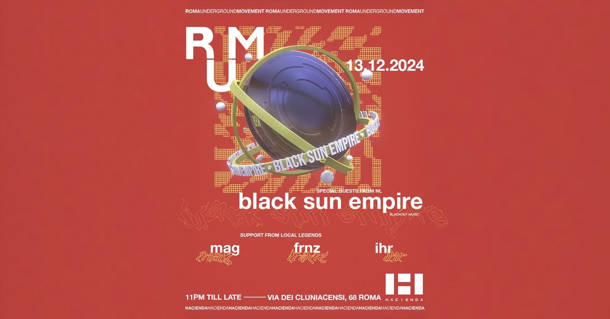 BLACK SUN EMPIRE \ud83c\uddf3\ud83c\uddf1 BLACKOUT MUSIC | HACIENDA ROMA