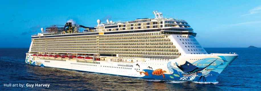 Norwegian Escape 12-Day Caribbean Cruise 