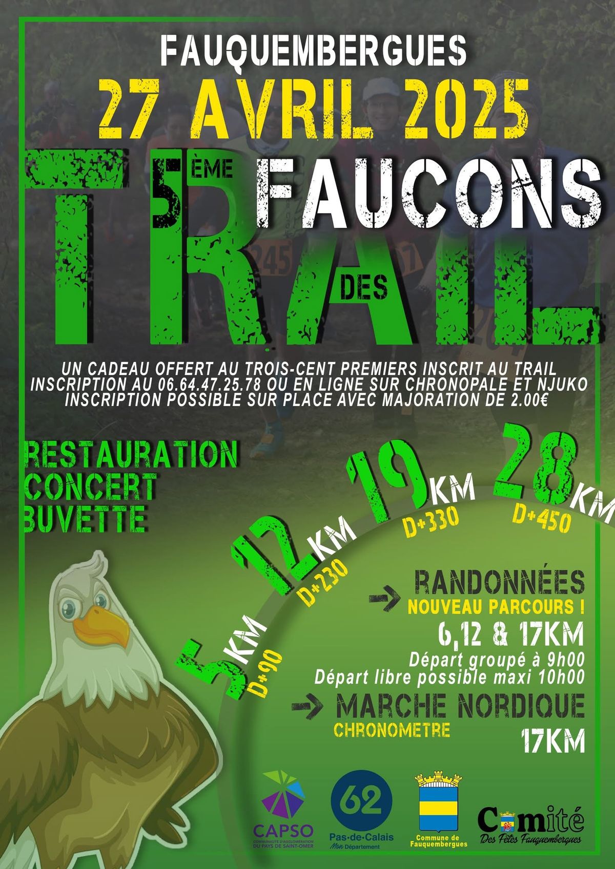 TRAIL DES FAUCONS