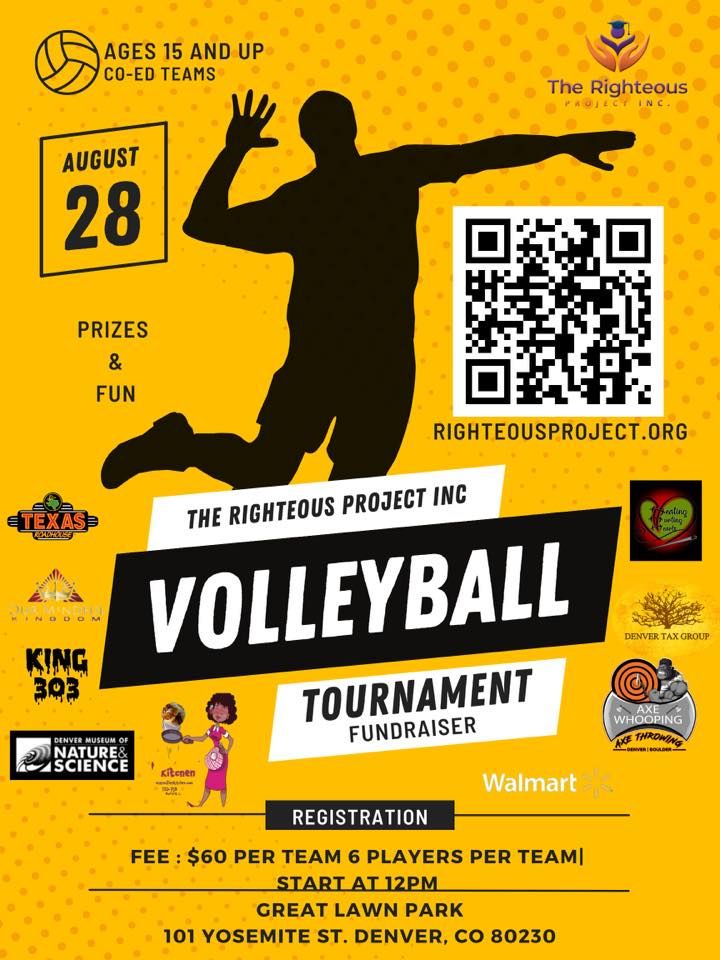 Righteous Project Inc Volley Ball Tournament Fundraiser