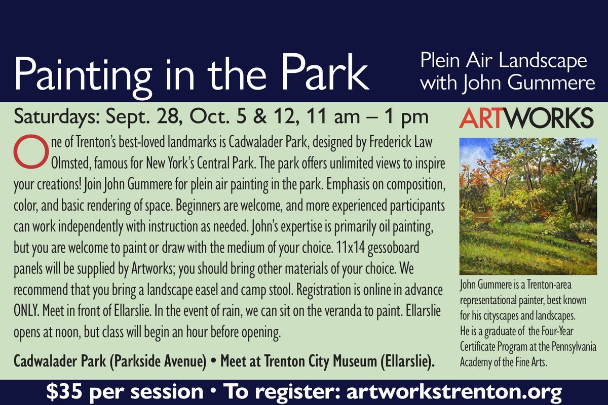 Painting in the Park: Plein Air Landscape with John Gummere