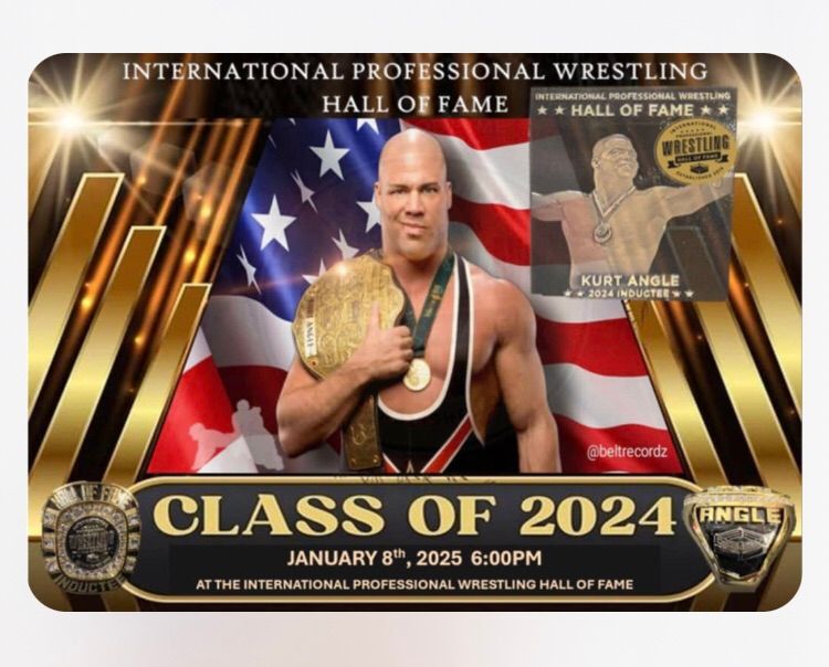 Kurt Angle Induction Ceremony 