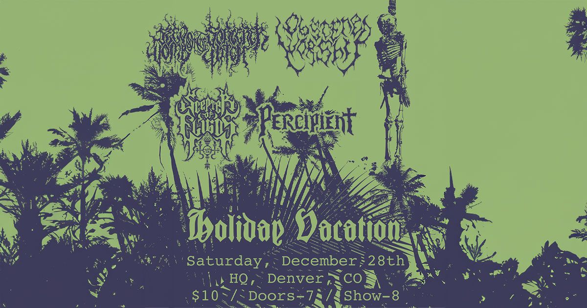 Seed Of The Sorcerer, Womb Of The Witch with Obscene Worship + Scepter Of Eligos + Percipient